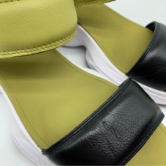 SOREL Explorer Blitz Stride Sandals Olive Green Black White 9 - Picture 7 of 12